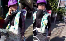 clip phanh khong kip nu ninja tong gay bien so xe cua nam thanh nien dung den do roi doi boi thuong vi xe minh cung bi hu