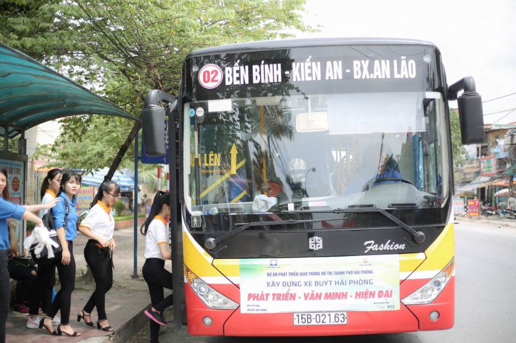 Lộ trình, lịch trình xe buýt chạy các tuyến Hải Phòng mới nhất