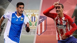 Link xem trực tiếp trận đấu giữa Leganés vs Atlético Madrid - La Liga 2019/2020
