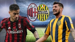 Trực tiếp bóng đá hôm nay: Link xem Hellas Verona vs AC Milan