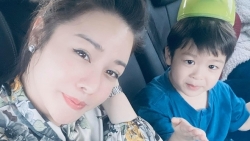 sau 2 nam ly hon chong nhat kim anh duoc tu dua con di choi