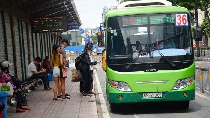 tu 45 72 tuyen xe buyt tphcm hoat dong tro lai