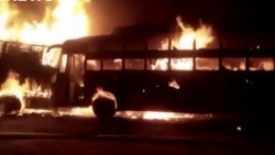 video chay xe buyt khien it nhat 20 nguoi chet o an do