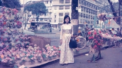 anh mau hiem ve cho hoa ngay tet o sai gon nhung nam 60