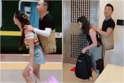 hinh anh gay tiec nuoi cua cap doi khuyet tat noi tieng trung quoc truoc khi chia tay