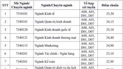 diem chuan dh kinh te tphcm 2019 cao nhat 251