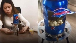 bat chuoc video nau an tren mang be gai bi bong roi qua doi