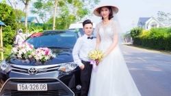 hinh anh dam cuoi chu re cao 14m co dau 194m xon xao mang xa hoi