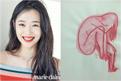 Sulli từng 'kêu cứu' trong tài khoản Instagram phụ với nhiều bức vẽ mô tả nỗi đau đớn