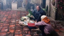 anh tet xua dong den la thay tet sap ve