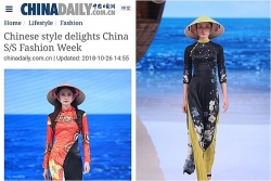 du luan buc xuc khi ao dai non la bi goi la phong cach trung quoc