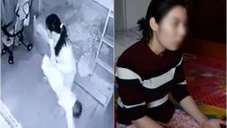 me co con 14 thang tuoi bi nguoi giup viec xach nguoc khong dam xem het video