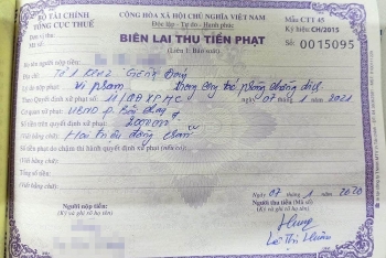 bi phat 2 trieu dong vi khong deo khau trang noi cong cong