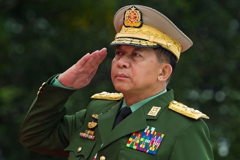 Thống tướng Myanmar Min Aung Hlaing bị Anh trừng phạt