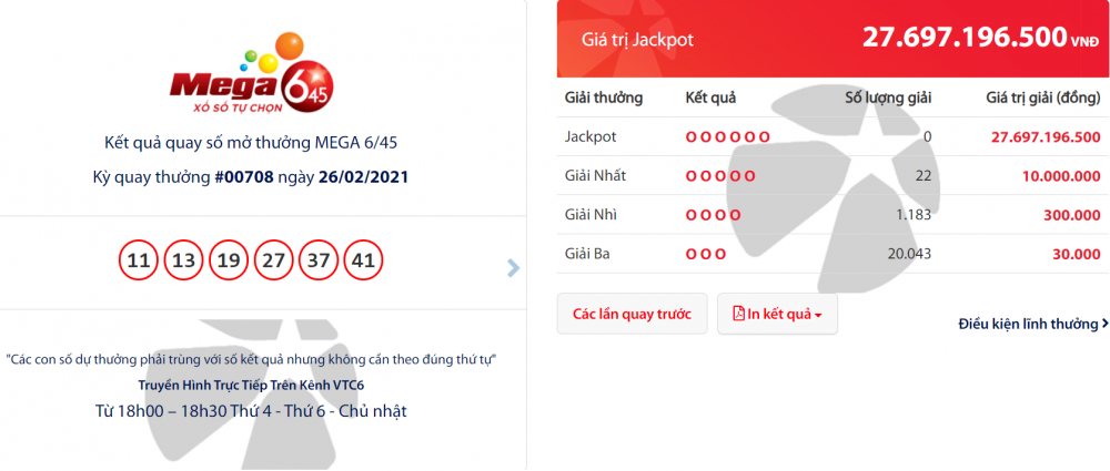 ket qua vietlott mega 645 toi 282 chu nhan giai thuong gan 28 ty dong la ai