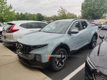 hyundai santa cruz 2022 nhan mua loi khen khi lo anh thuc te