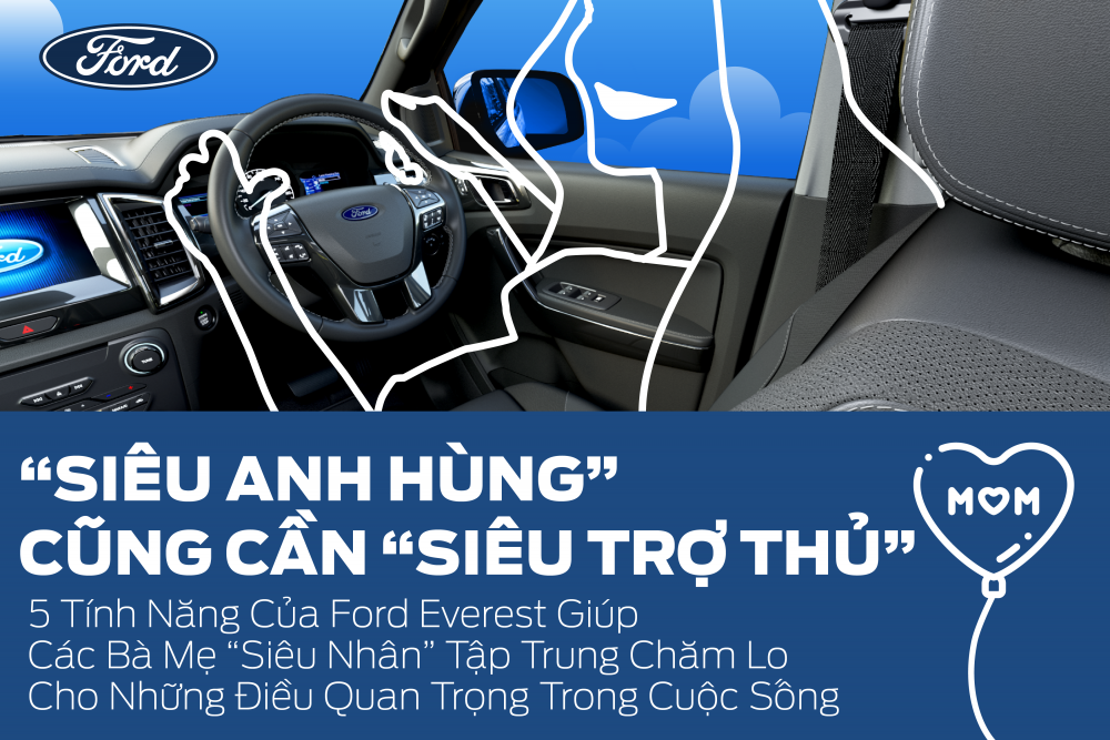 sieu tro thu ford everest bat 5 tinh nang giup cac ba me chu toan cho gia dinh hon