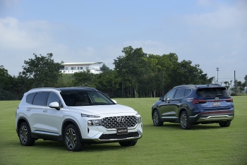 hyundai santa fe 2021 ra mat khach viet gia cao nhat toi hon 13 ty dong