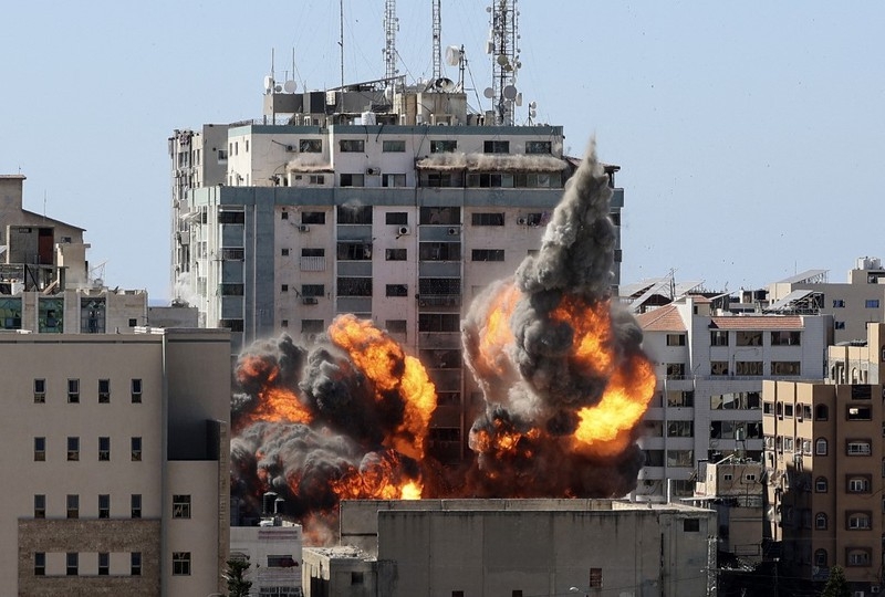 Israe phá 'tan' nhà thủ lĩnh Hamas tại Dải Gaza