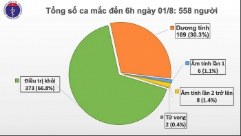 Thêm 12 ca mắc COVID-19 ở Đà Nẵng, Việt Nam có 558 ca nhiễm