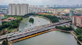 Hà Nội thông xe cầu vượt trị giá hơn 341 tỷ đồng qua hồ Linh Đàm