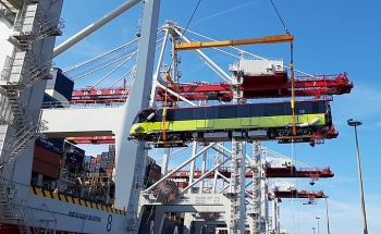 doan tau metro nhon ga ha noi se cap cang hai phong vao ngay mai 1810