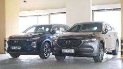 SUV 7 chỗ: Chọn Mazda CX-8 hay Hyundai SantaFe chơi Tết 2020?