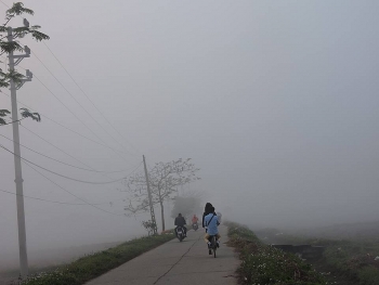 thoi tiet ngay mai 143 bac bo suong mu mua nhieu noi