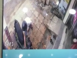 clip thanh nien pha khoa trom xe trong chop mat