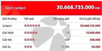 ket qua vietlott mega 645 ngay 97 gan 31 ty cho chu nhan