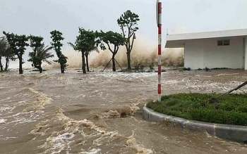 Tin mới bão số 4: Bão vào đất liền phía Nam tỉnh Quảng Đông, gió giật cấp 13