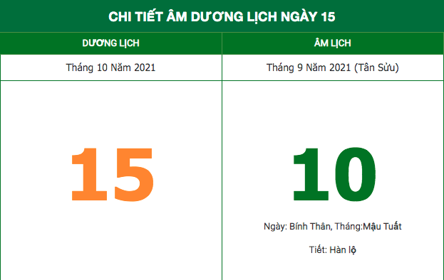 lich am ngay 15102021 nhung dieu kieng ky trong ngay
