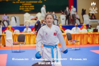 viet nam xep vi tri thu nhat giai karate dong nam a 2022