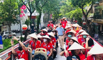 hon 731 nghin luot du khach den ha noi dip sea games 31