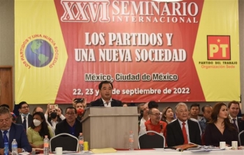 Việt Nam tham dự Hội thảo quốc tế "Các chính đảng và một xã hội mới" tại Mexico
