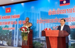 Khánh thành trụ sở Ủy ban hợp tác Lào-Việt Nam tại Vientiane